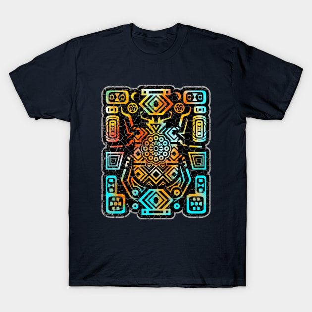 Beetle Geometry T-Shirt by Dragonbudgie